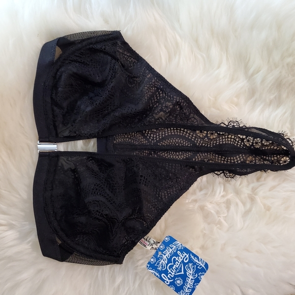 32B Black Free People bralette - Picture 4 of 6